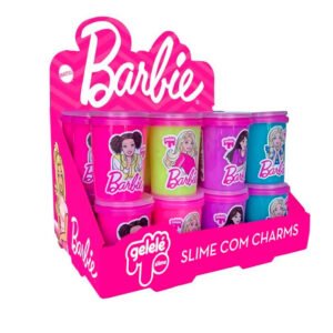 Gelelé Slime Pote 180g 4x24 Barbie caixa c/24