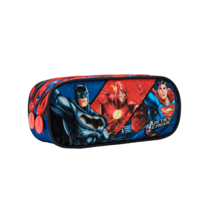 Estojo Duplo Escolar Liga Da Justiça