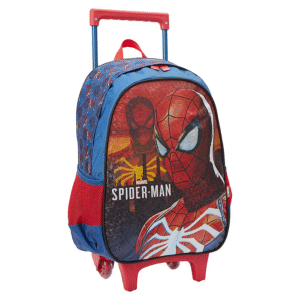 Mochila de Rodinhas Escolar 16 Homem-Aranha City