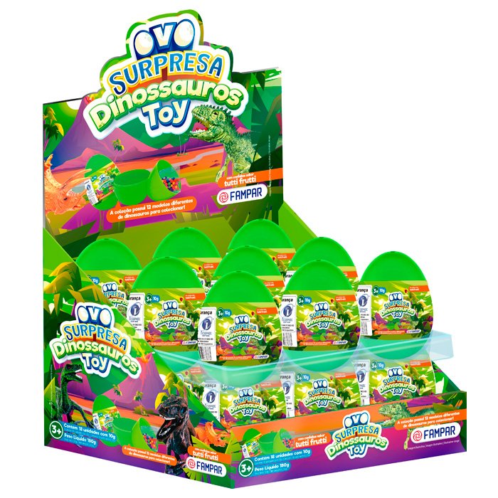 Ovo Surpresa Dinossauro Toy